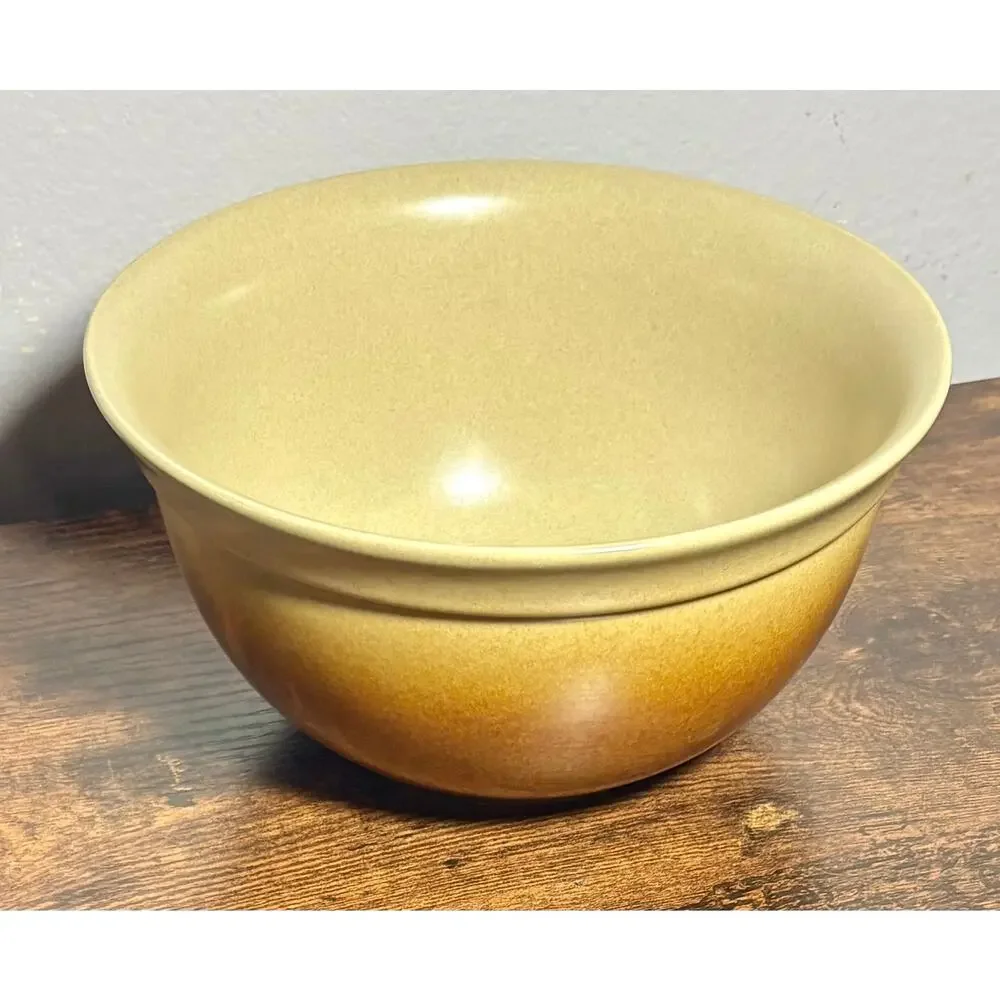 Vintage Pfaltzgraff 2 Qt Stoneware Mixing Bowl 456 Oven & Microwave Made in USA